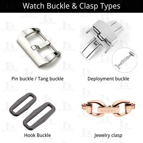 types of watch clasp